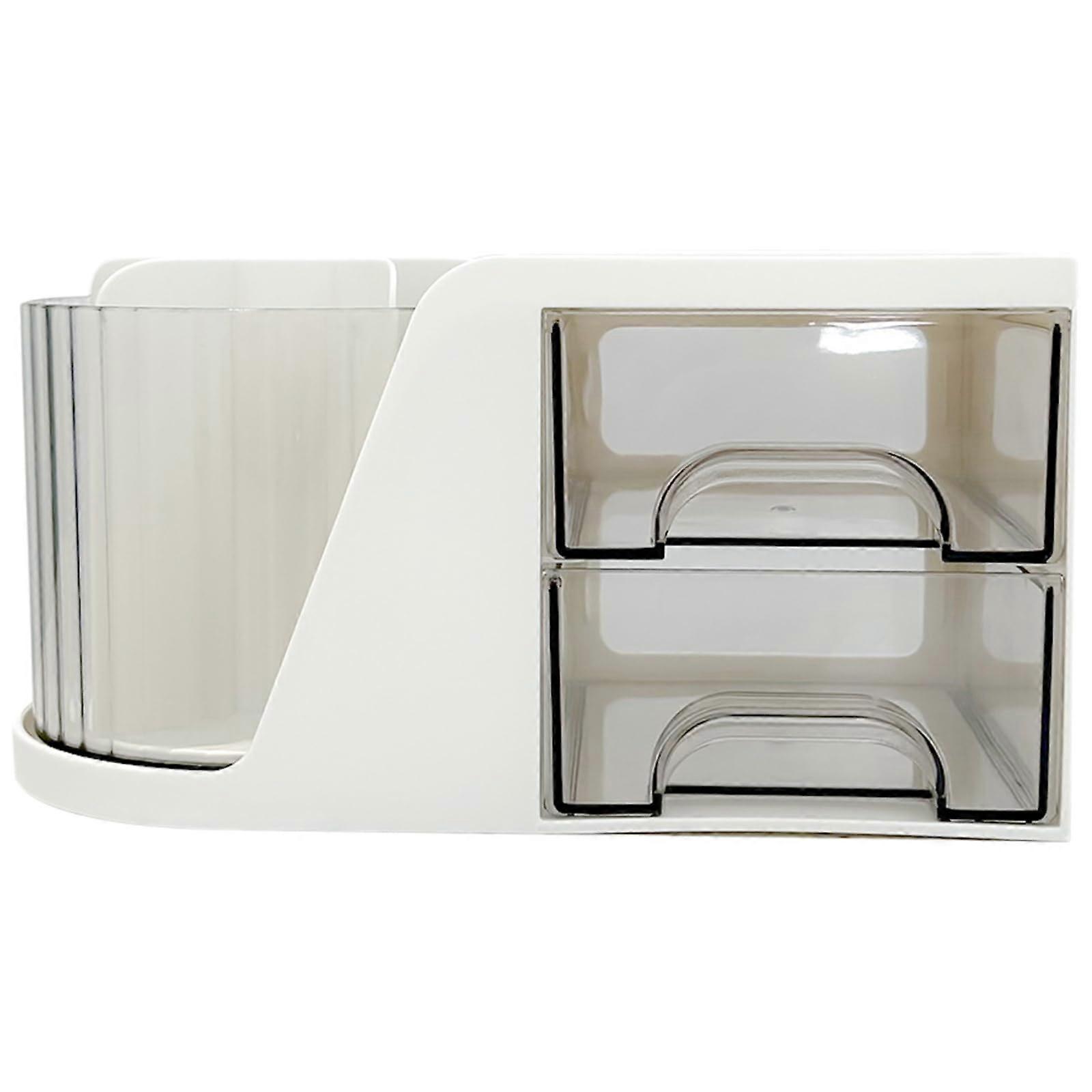 Storage Box for Nails Implement Storage Box Organizers Case Rotatable Manicure Tool Box for Nails Pedicure Supply Tool