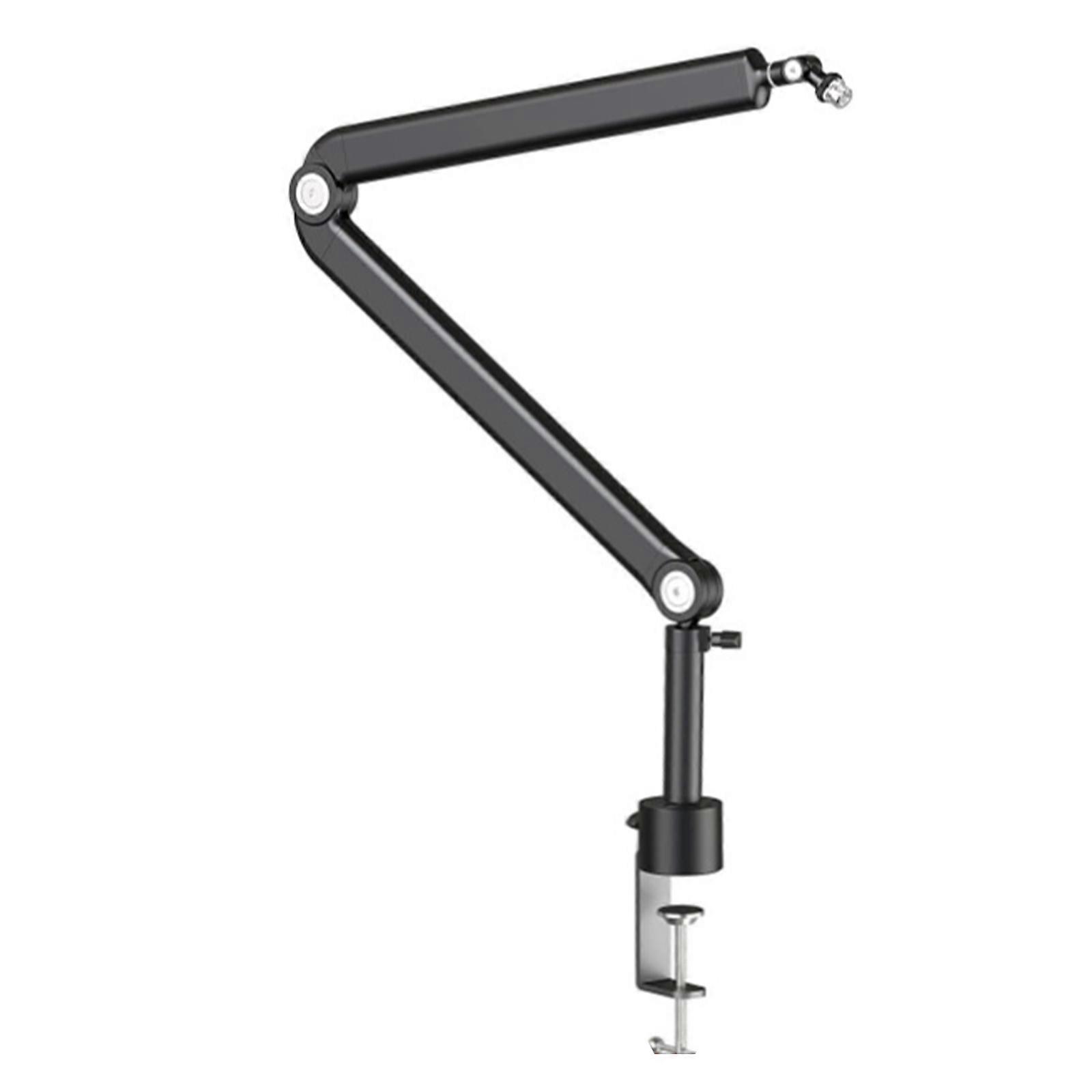 Adjustable Boom Arm for Gaming Microphone Arm Stand with Heavy Duty Clamp 360 Degree Rotating Suspension Boom Mic Stand