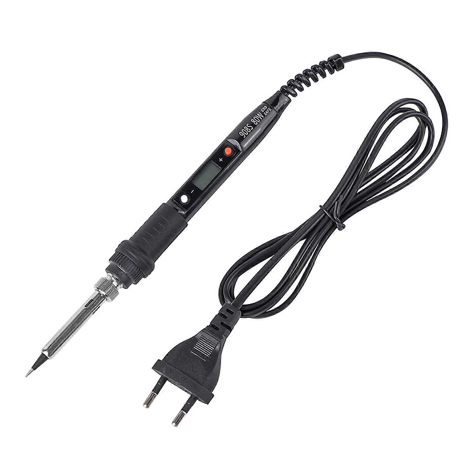 Electric Soldering Iron Digital Solder Temperature Adjustable EU