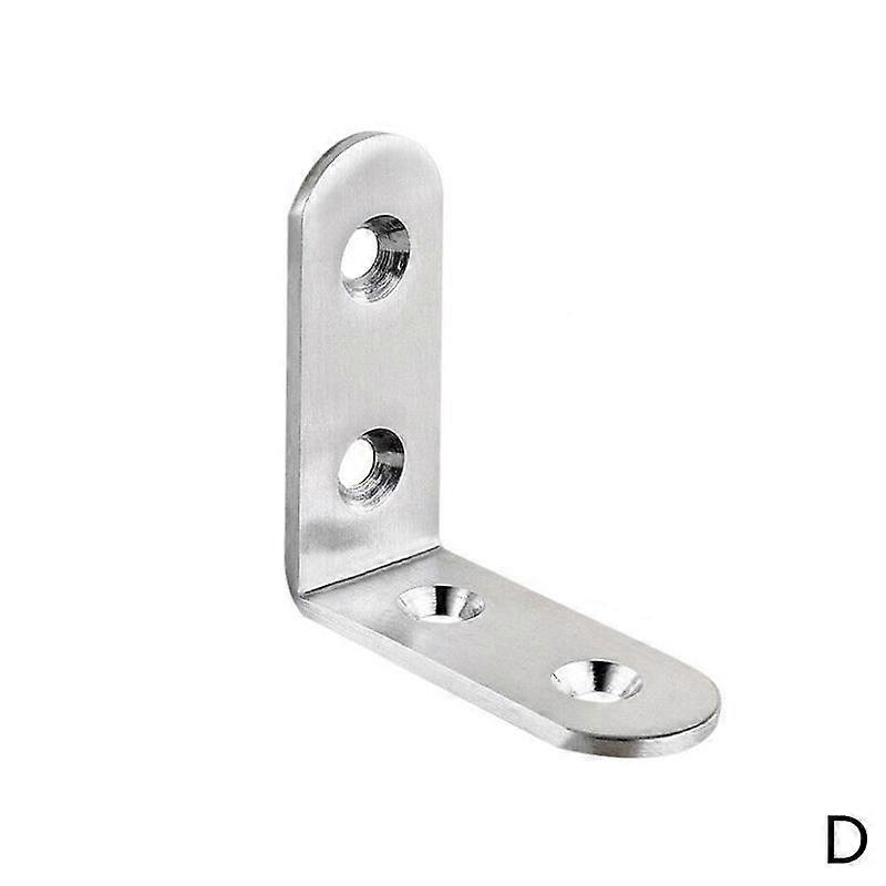 40x40x16mm(D)$ Single thickened stainless steel angle bracket angle iron 90 degree shelf support L-shaped right angle bracket furniture link