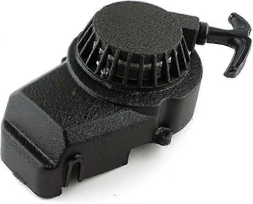 Compact Rally Starter, Portable Bike Rally Starter in Black, Aluminum Design with Ratchet for 49CC Engine Compatibility
