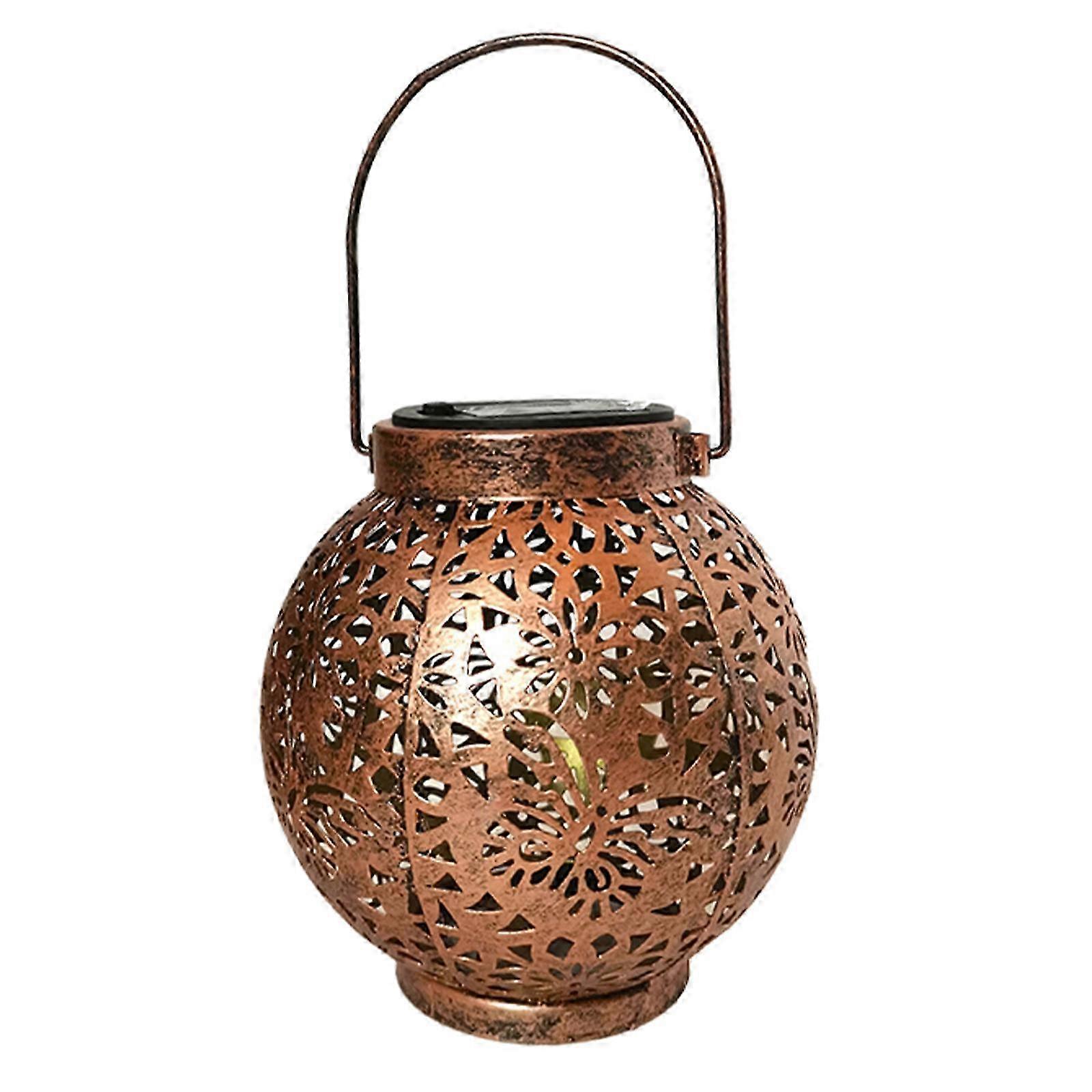 Garden Sphere Projection Light with Butterfly Dragonfly Hummingbird Design