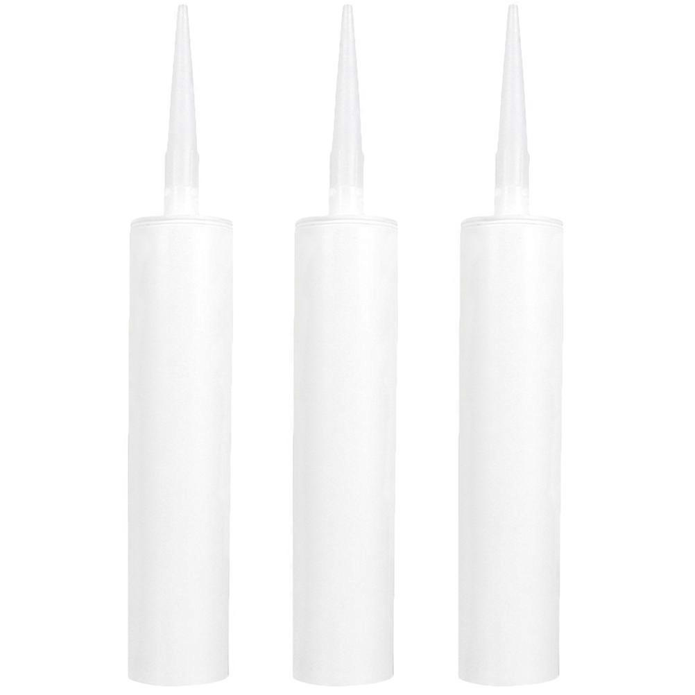 3pcs Reusable Empty Caulking Tubes for Bathroom, Kitchen & Home Repairs – Compatible with Sealants, Easy Application