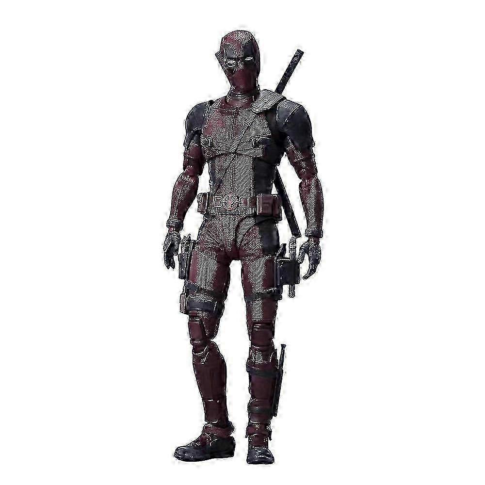 Leksak Hem Inredning Deadpool 2 Deadpool Marvel 6" Shf Actionfigur Modell Skrivbords Prydnader Gåvor