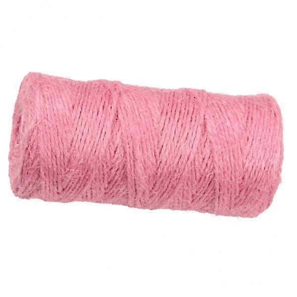 4X 100m Jute Cord 2mm String Crafts DIY Gift Wrapping Twine