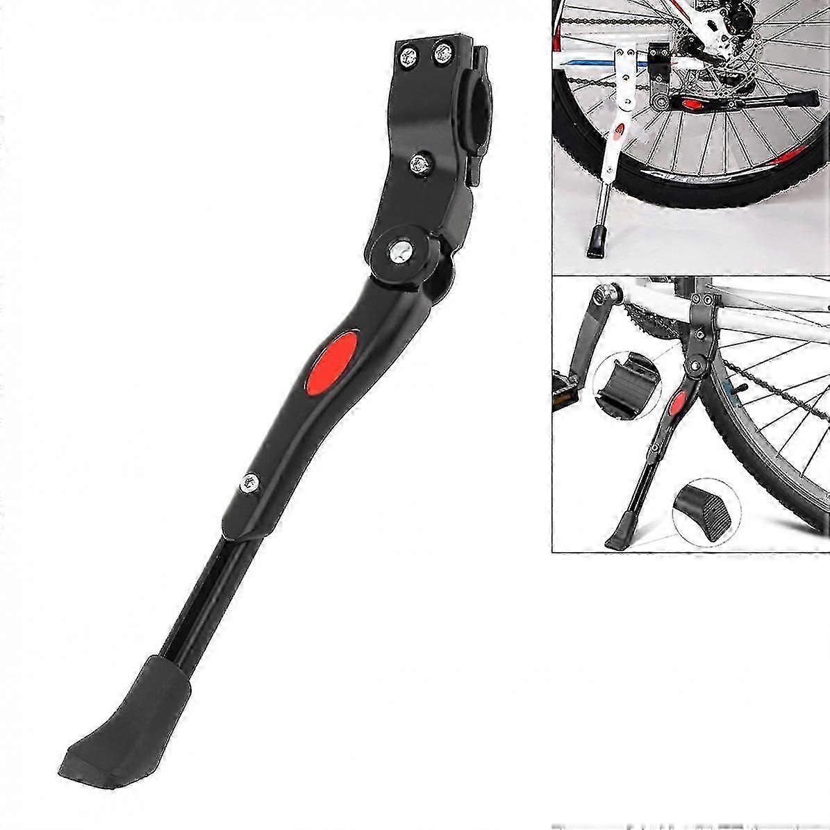 Heavy Duty Adjustable Rear Bicycle Kickstand for Mountain Bike Support Stand