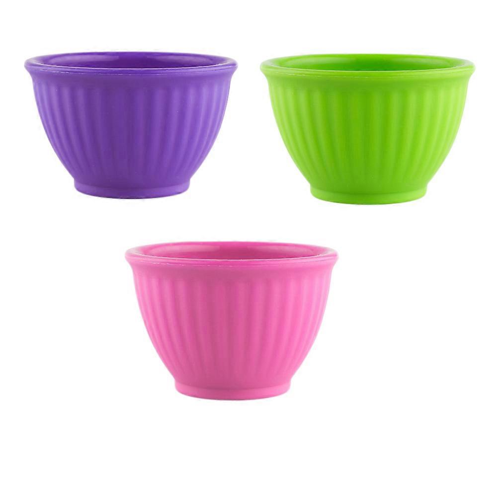 Purple Silicone Facial Mask Mixing Bowl for Home Use – Versatile, Space Saving & Easy to Clean Beauty Tool for Face Mask Application