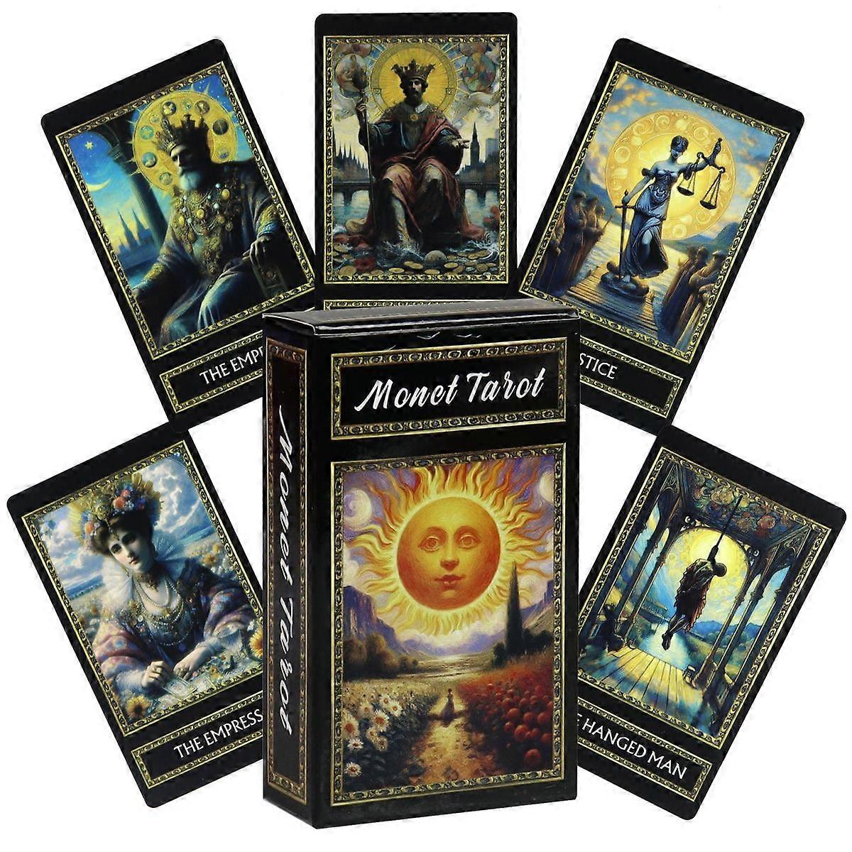 Tarot Cards Deck: 78 Card Full English Divination Oracle Gift