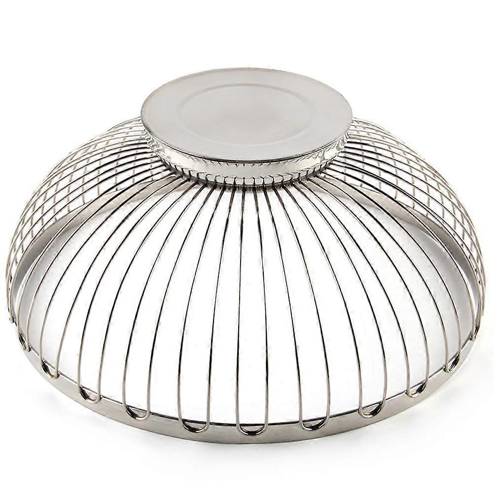 Vegetable Washing Basket Silver with Non-Slip Bottom for Versatile Storage