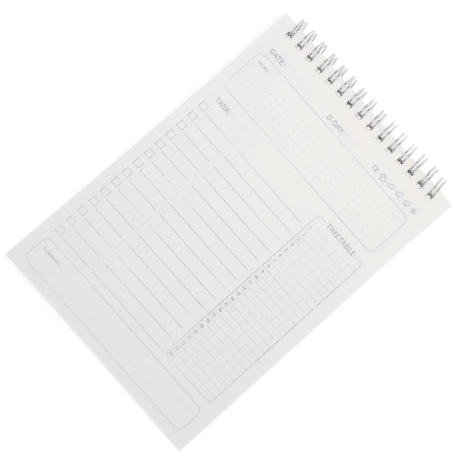 Undated Daily Planner Notepad, Portable Tear Off To Do List for Home, School & Office – Stylish Design to Organize and Prioritize