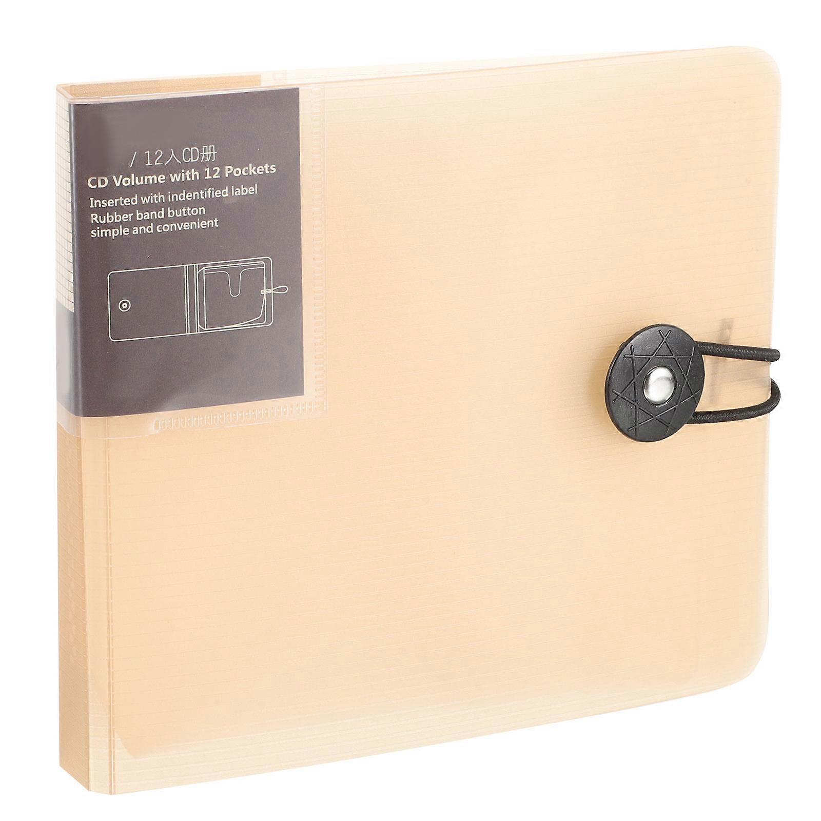 Cd Case Holder Organizer Clear Cd Wallet For Daily Use 1Set