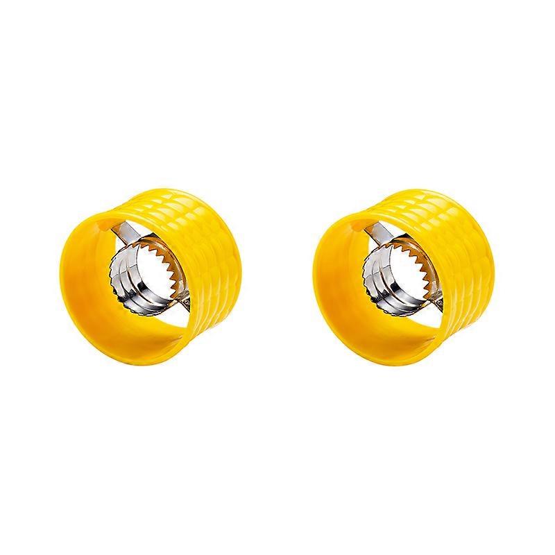 Corn Stripper Tool, Set of 2 - These Corn Tools Are The Easiest Way To Remove Fresh Corn Kernels - Stainless Steel Blades