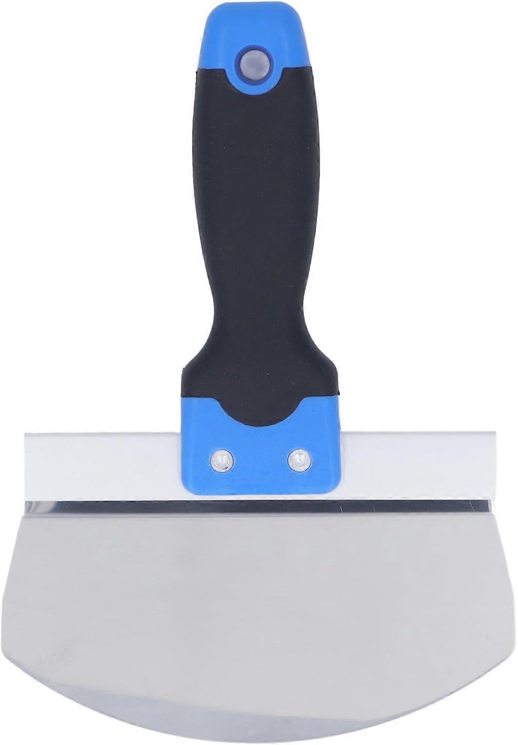 1pcs stainless steel putty knife, curved scraper