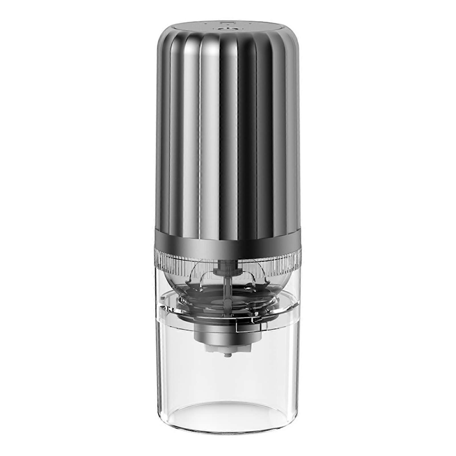 Portable Electric Coffee Grinder USB Rechargeable Adjustable Mill for Home and Outdoor Use, Compact Design for Kitchen