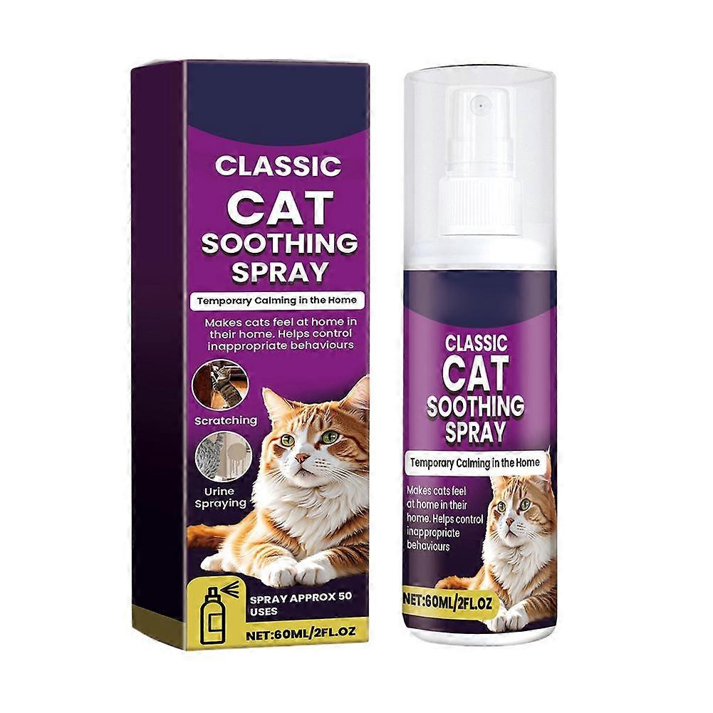 Pet Calming Sprays For Cat Dog Reduce Your PetS Anxiety Aggression Relief 50 Ml