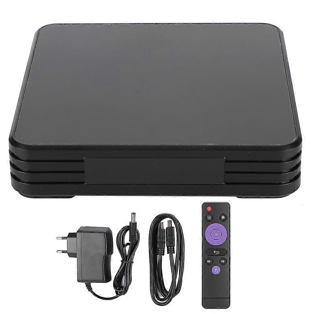 H10 Internet TV Box جودة صورة مستقرة بدقة 6K لنظام Allwinner H6 / Android 9.0 100-240 فولت (4 + 32 جيجابايت)
