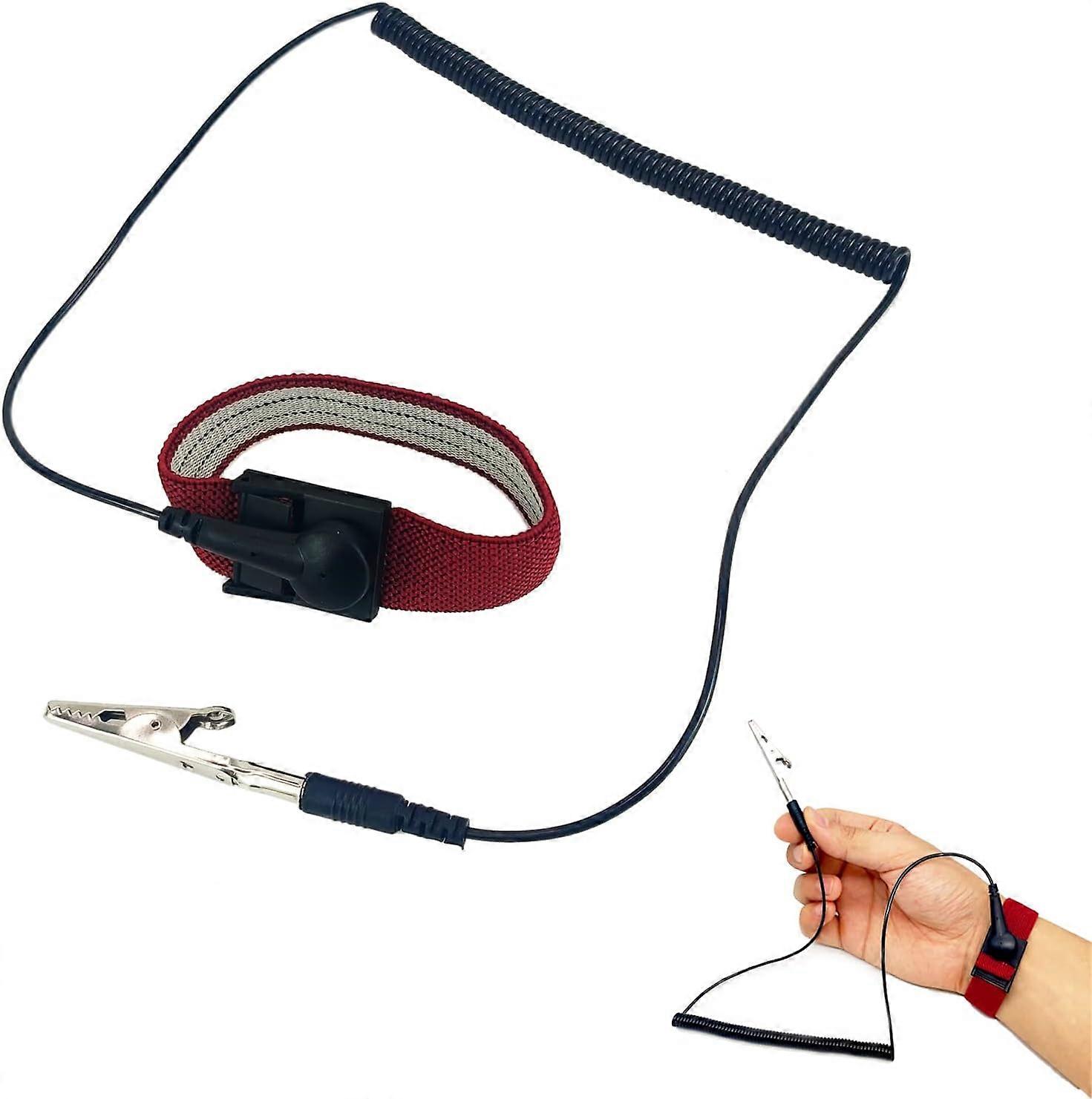 Anti-static wrist strap, anti-static wristband