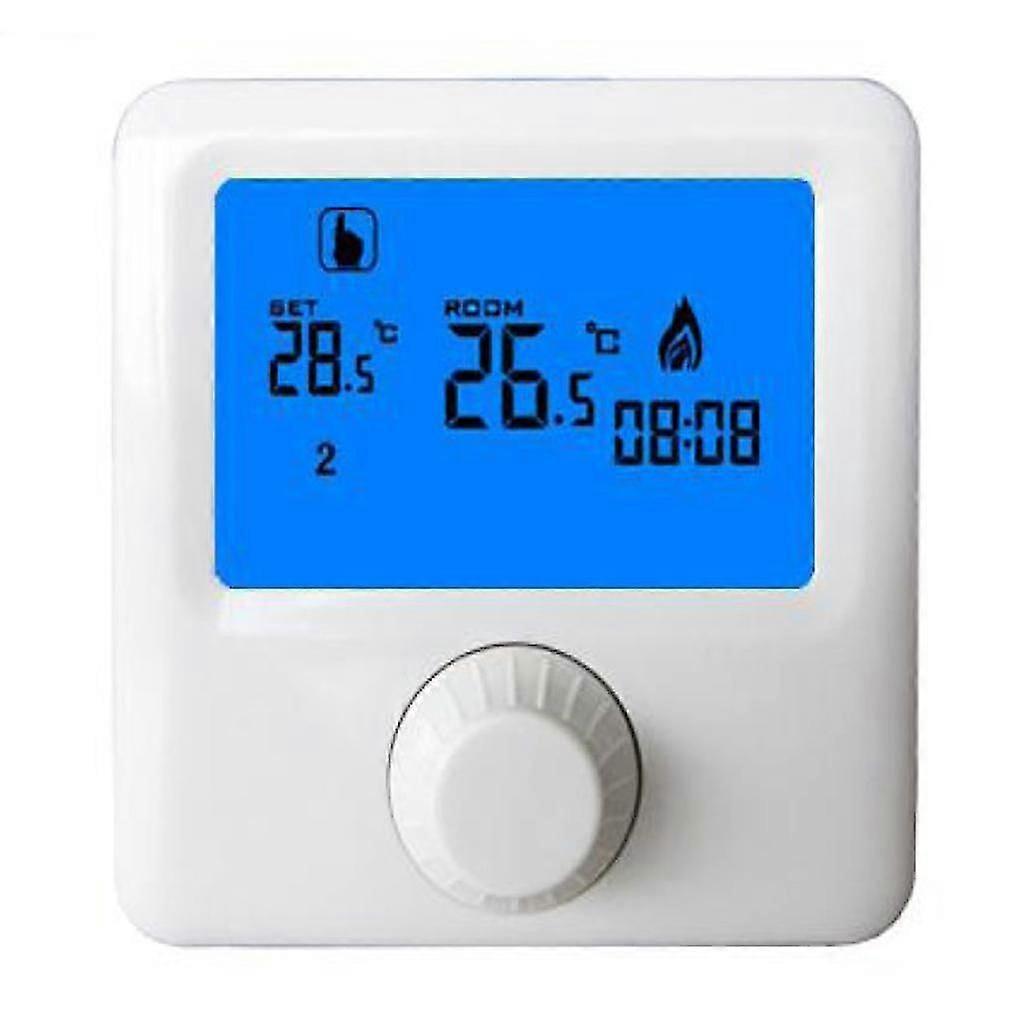 HY06BW Rotary Switch Room Thermostat Wall Gas Boiler Heating Controller