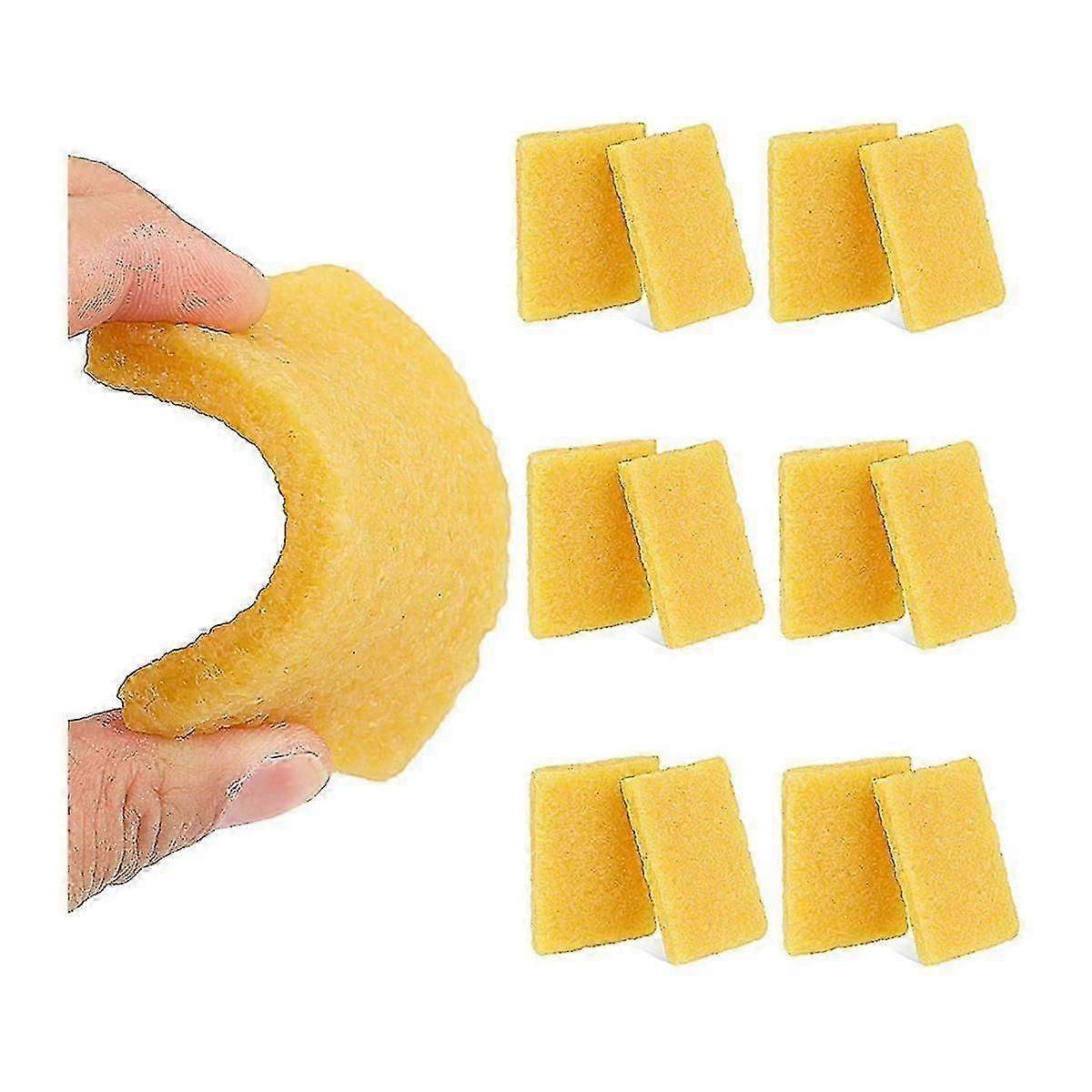 12Pcs Glue Residue Eraser, Glue Eraser High Polymer Pickup Rubber Cleaning Eraser for Removing Glue Residue