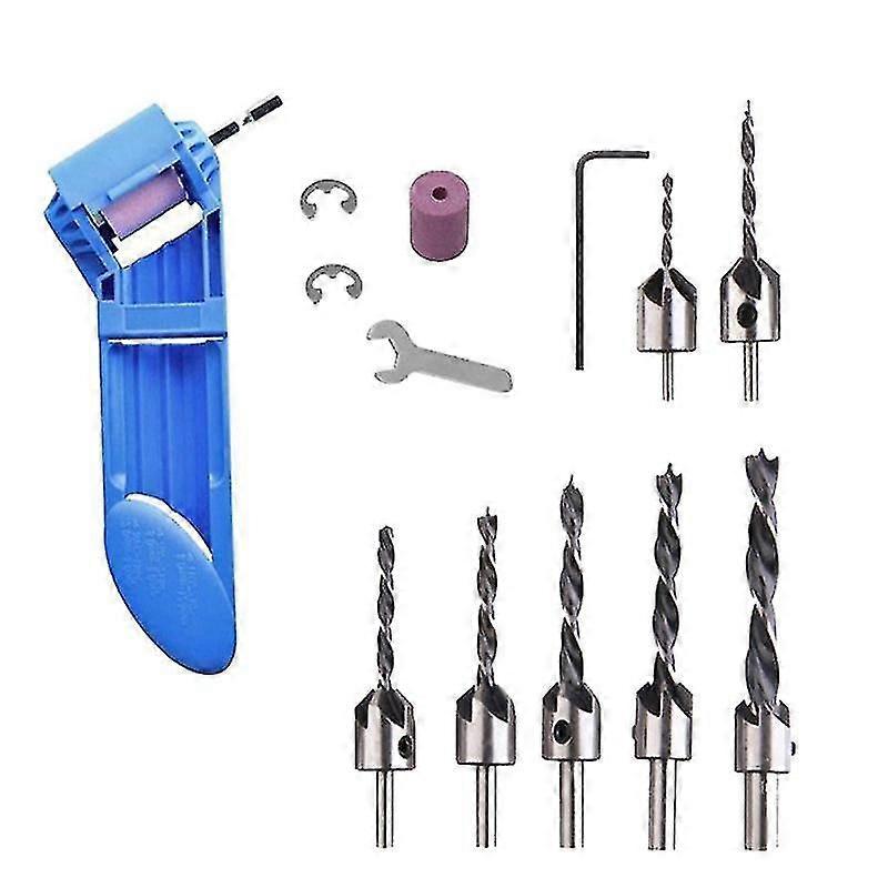 Sharpen Bits Easily with 1set Drill Bit Sharpener