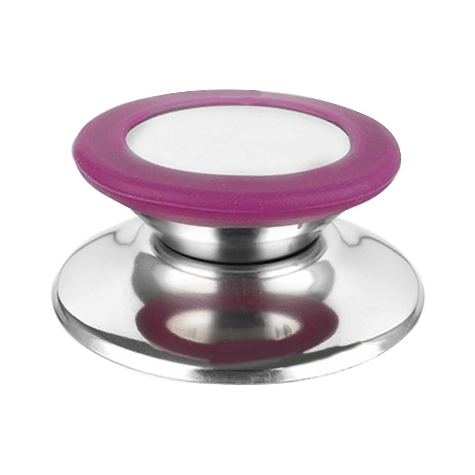 Heat Resistant Silicone Pot Lid with Handle, Dishwasher Safe, Anti-Scalding Cover for Cookware, Universal Fit