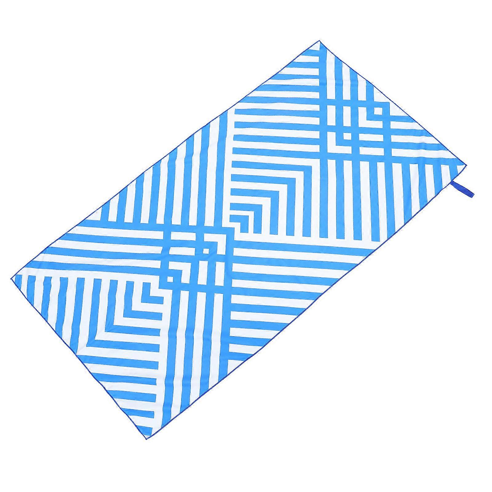 Fast Drying Multi-Function Compact Travel Accessory Blue 160x80x1cm 1Set