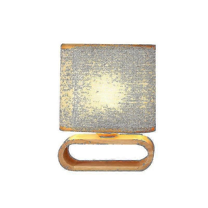 Contemporary New Solid Wood Table Lamp
