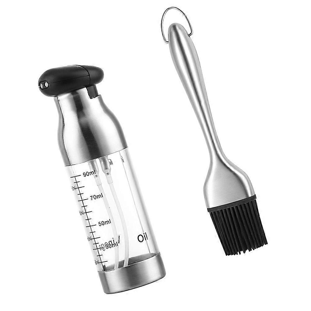 Practical Oil Vinegar Dispenser Bottle Home Users Baking 1 Set