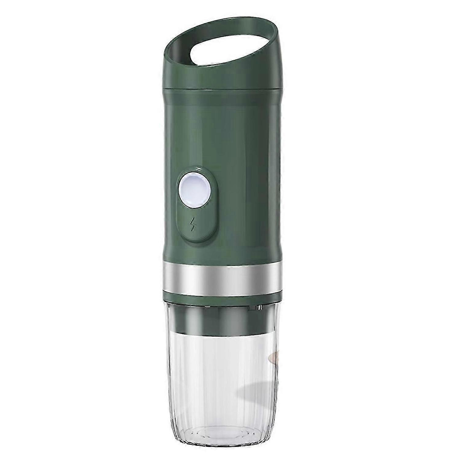 Portable Electric Espresso Coffee Maker,Cordless with Heat Brew Functionality, Compact Single Cup Mi