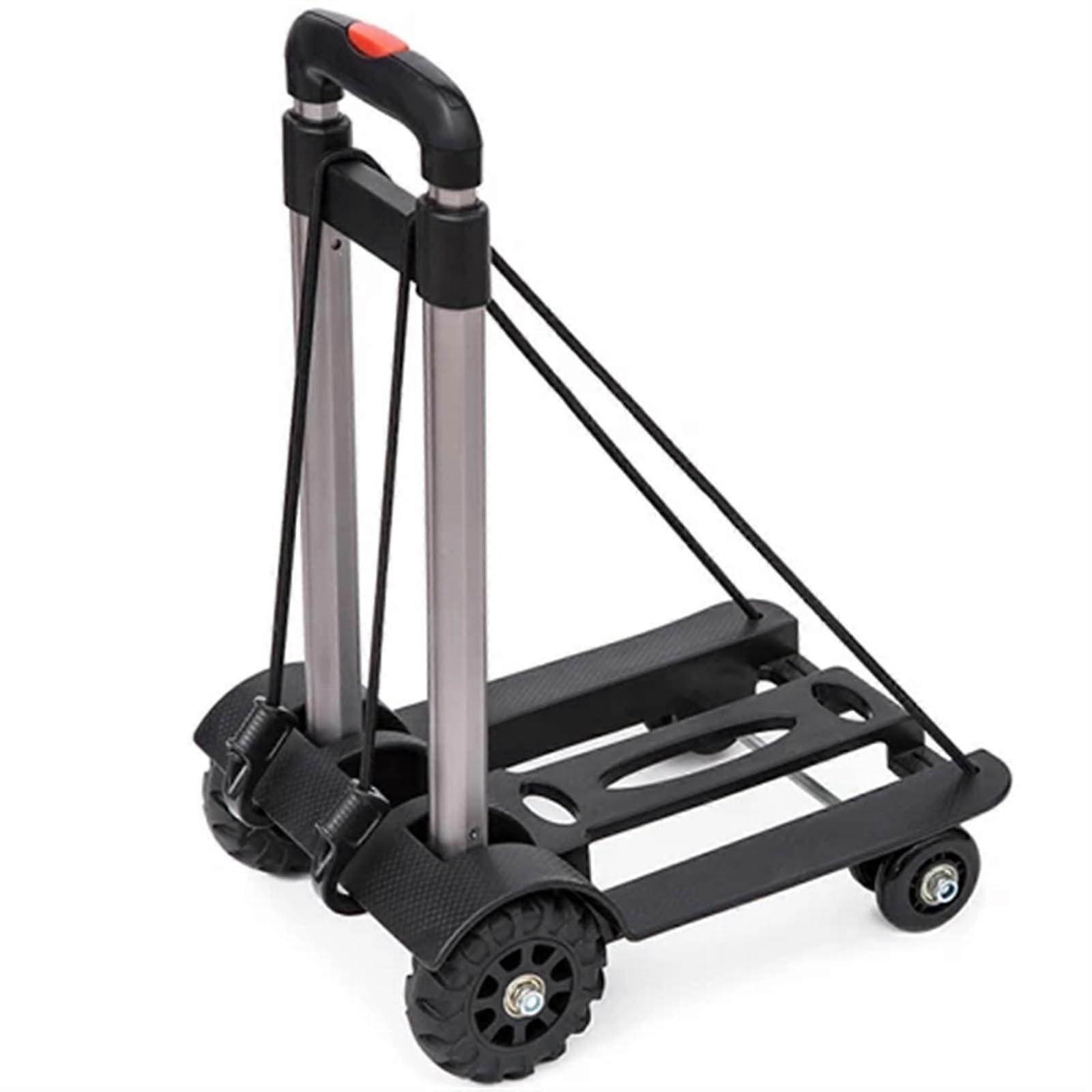 Folding Hand Trolley, 330 lbs Handcart, Portable Trolley for Home, Office