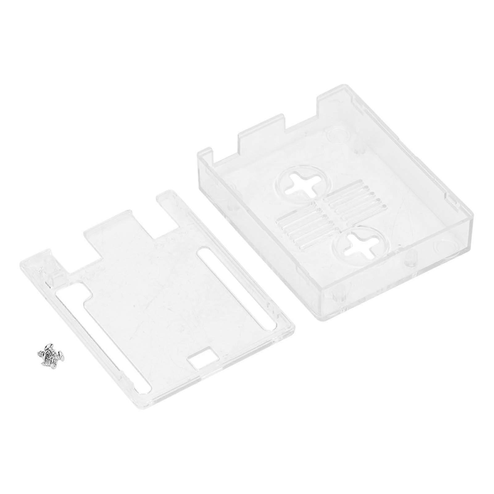 Transparent Plastic Shell Strong Heat Dissipation ABS Circuit Board Protective Enclosure for Certain Brands