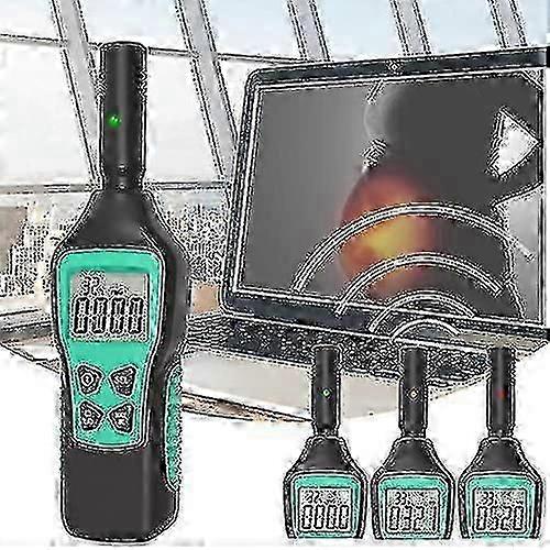 Electromagnetic Radiation Detector, Emf Meter Digital, 3-in-1 Electromagnetic Field Radiation Detector, With 3 Levels Sound-light Alarm For Home, Offi