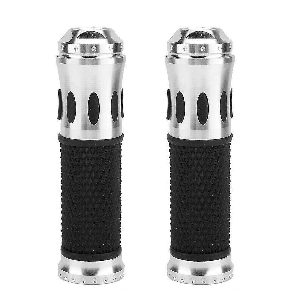 22mm Universal Handlebar Non slip Hand Grips Motorcycle Modification Accessory(Black )
