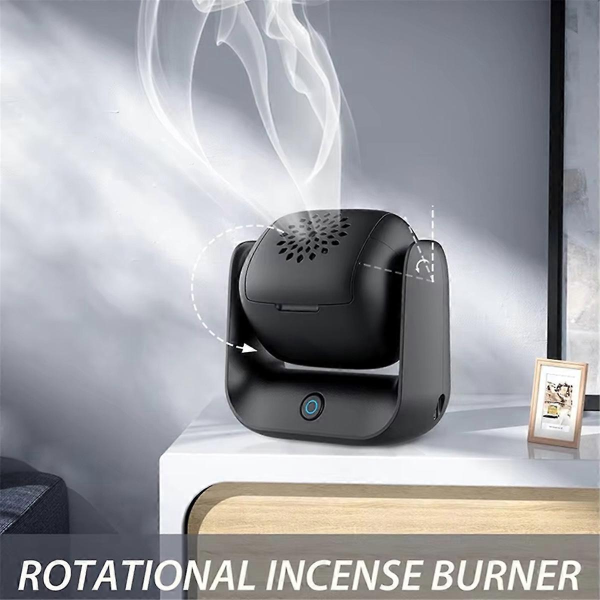 Electronic Incense Burner Style Rotatable Aroma Machine High Quality Arabian Censer USB Recharge
