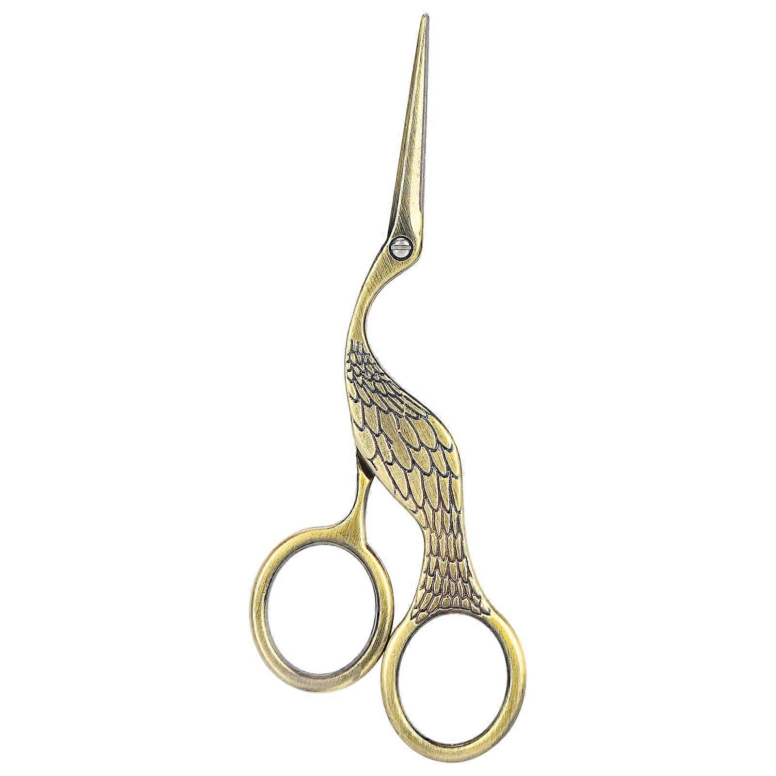 2025 Latest Model  Vintage Craft Scissors Bird Shape Stainless Steel Sharp Tip