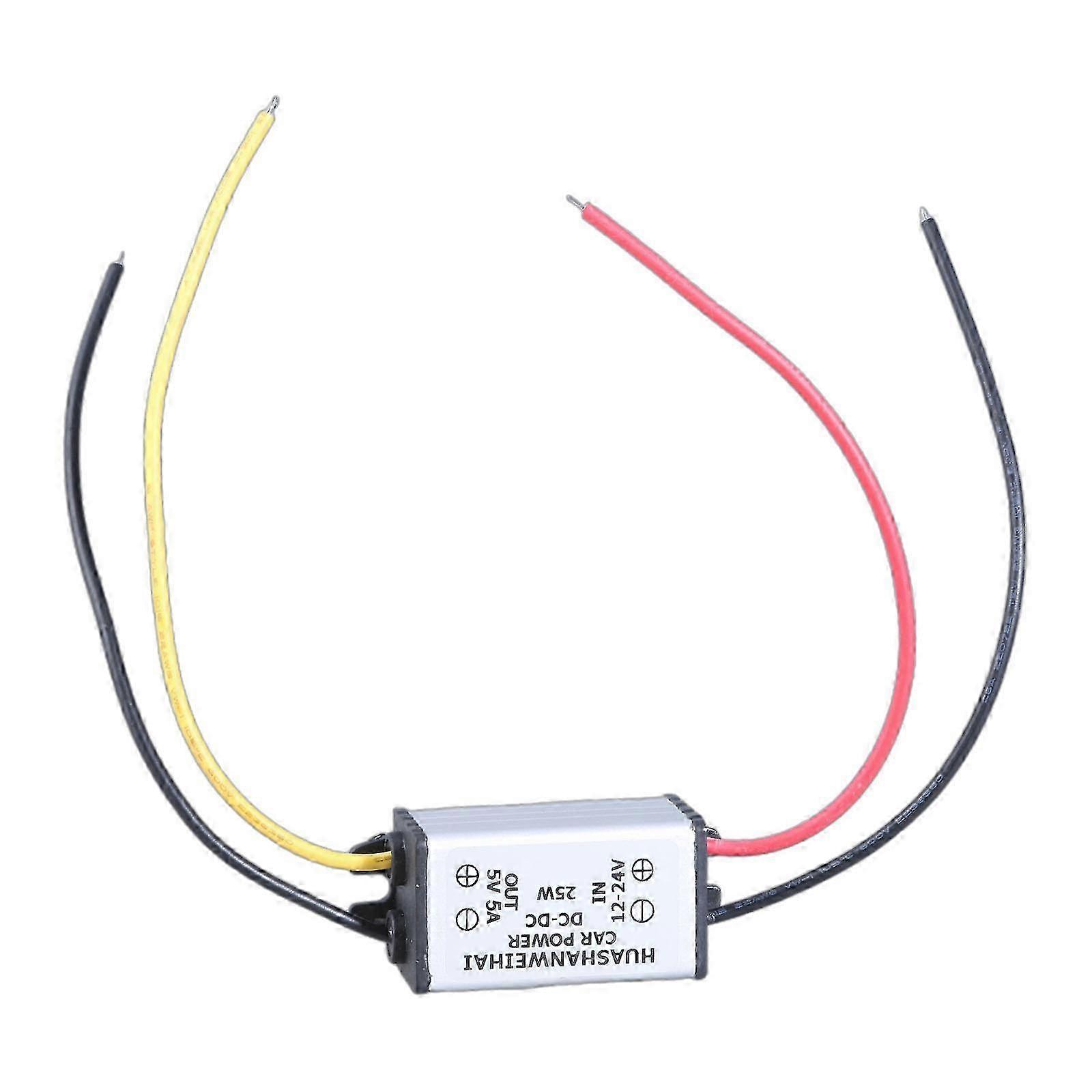 12V-24V till 5V 3A/4A/5A omvandlare Bucked Module Strömadaptrar Omvandlare Likströmsregulatoromvandlare5A SZRH AC-