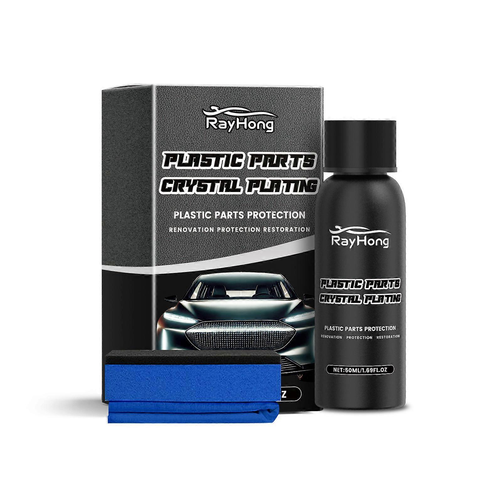 Automotive Crystal Plating Agent - Instant Mirror Shine, Waterproof & Protective Car Polish for Easy Application, Long-Lasting Hydrophobic Coating & S