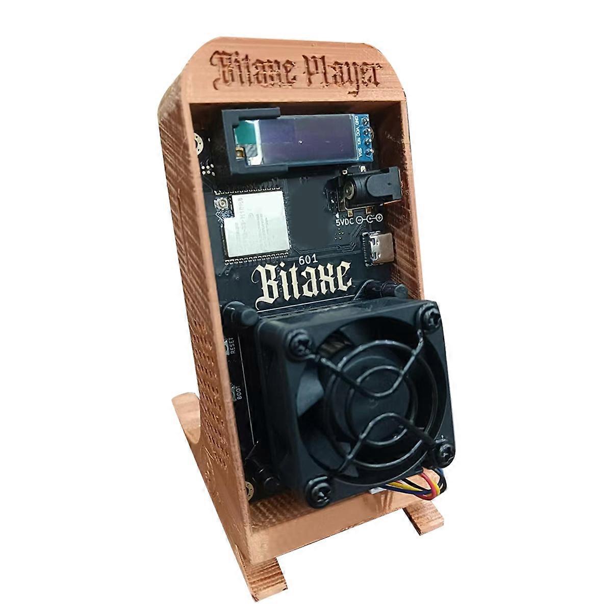 2025 Gamma 601 Bitcoins Miner Solo Miner 1.2TH/S BM1370 Asic Chip 2.4G WiFi Open System 18W BTC Cry