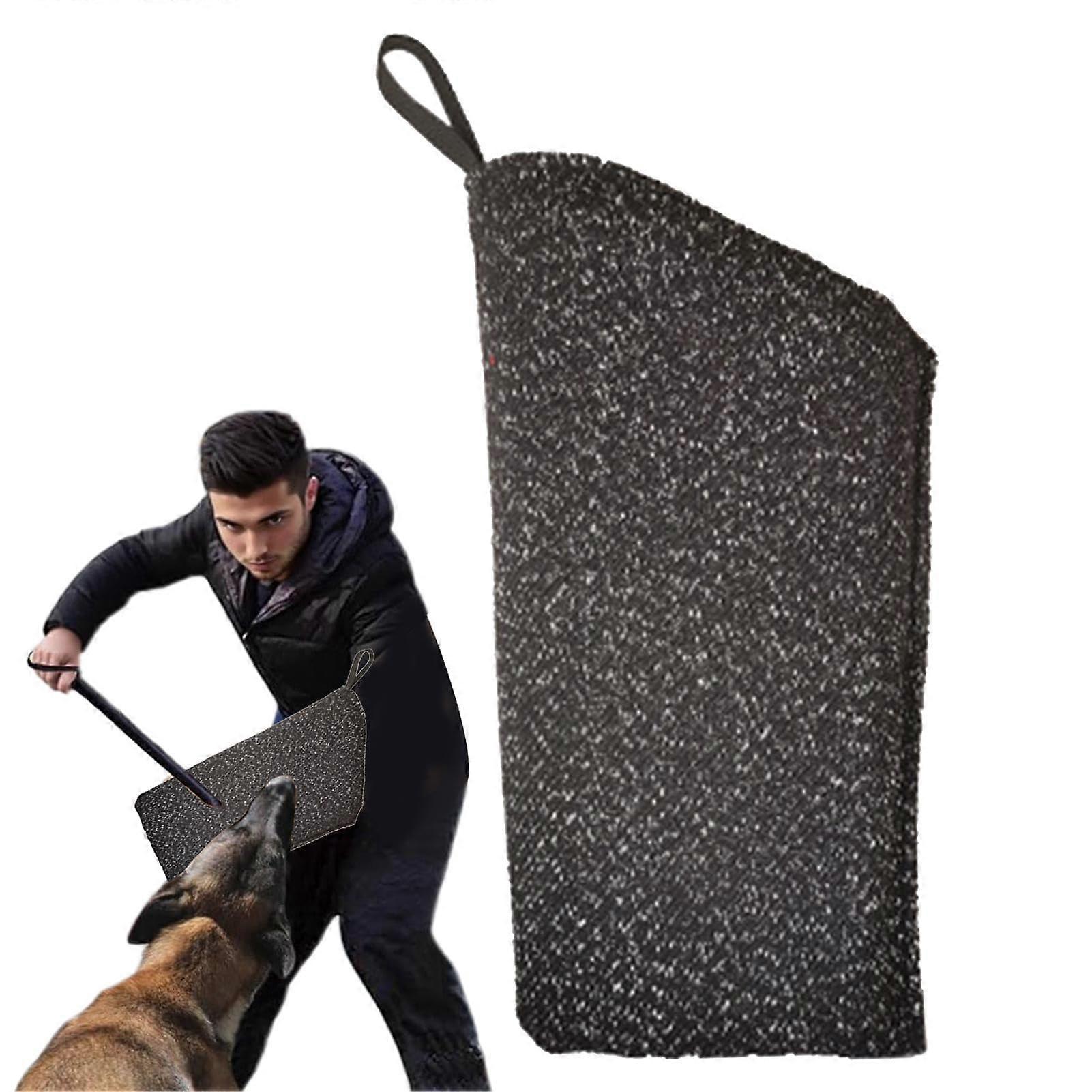 Bite Sleeve Dog Training Equipment, Durable Polyester PP Cotton Arm Protector for Small, Medium, Large Dogs, Black