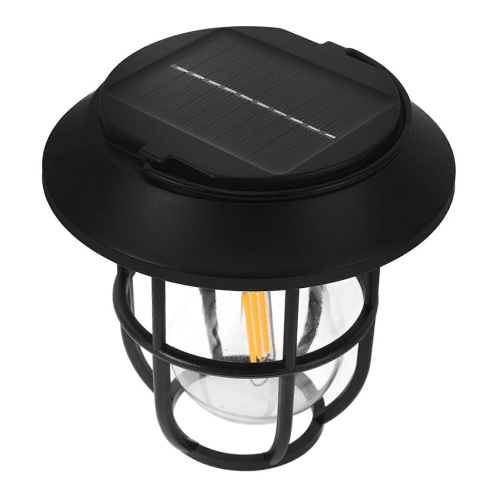 Solar Lantern for Camping Outdoor Use High Brightness Tungsten Bulb 1Pcs