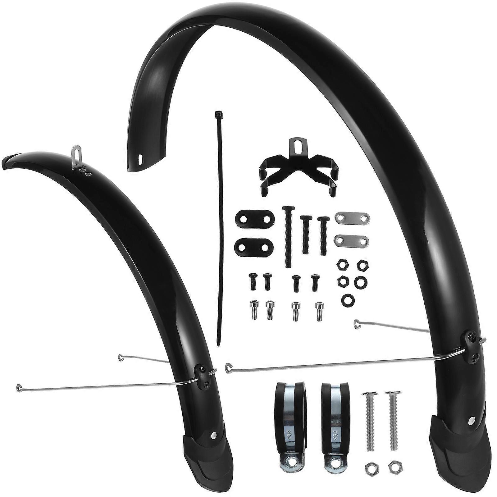 Mountain Bike Mudguards Full Coverage Extended Design Secure Fixation for Tires Cycling Off Road Use