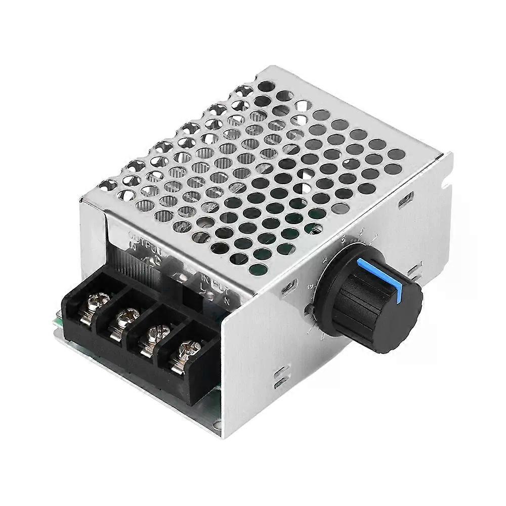 4000W 220V AC SCR Voltage Regulator Dimmer Electric Motor Speed Controller Electronic Volt Regulator Dimmer Thermostat Regulator