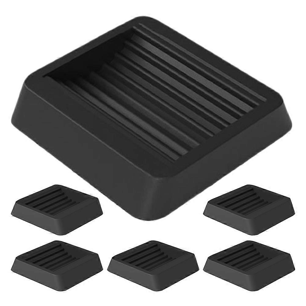 6pcs TPU Wheel Stoppers for Furniture Chairs and Appliances – Secure, Non Slip Design for Home and Office Use