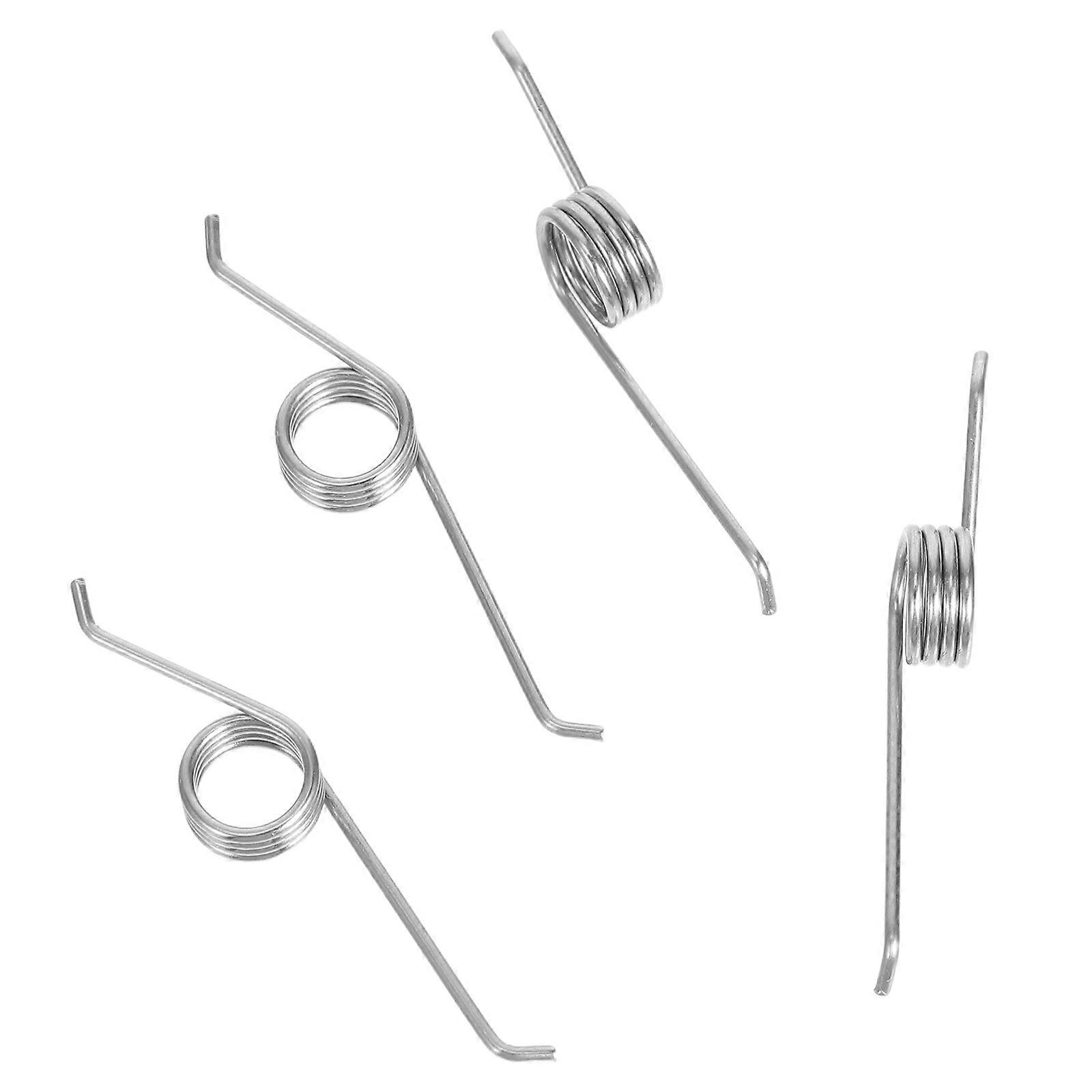 4pcs Replacement Torsional Springs for Small Trash Cans – Smooth Lid Operation, Moisture Resistant, Universal Fit for Flip Lid Garbage Bins