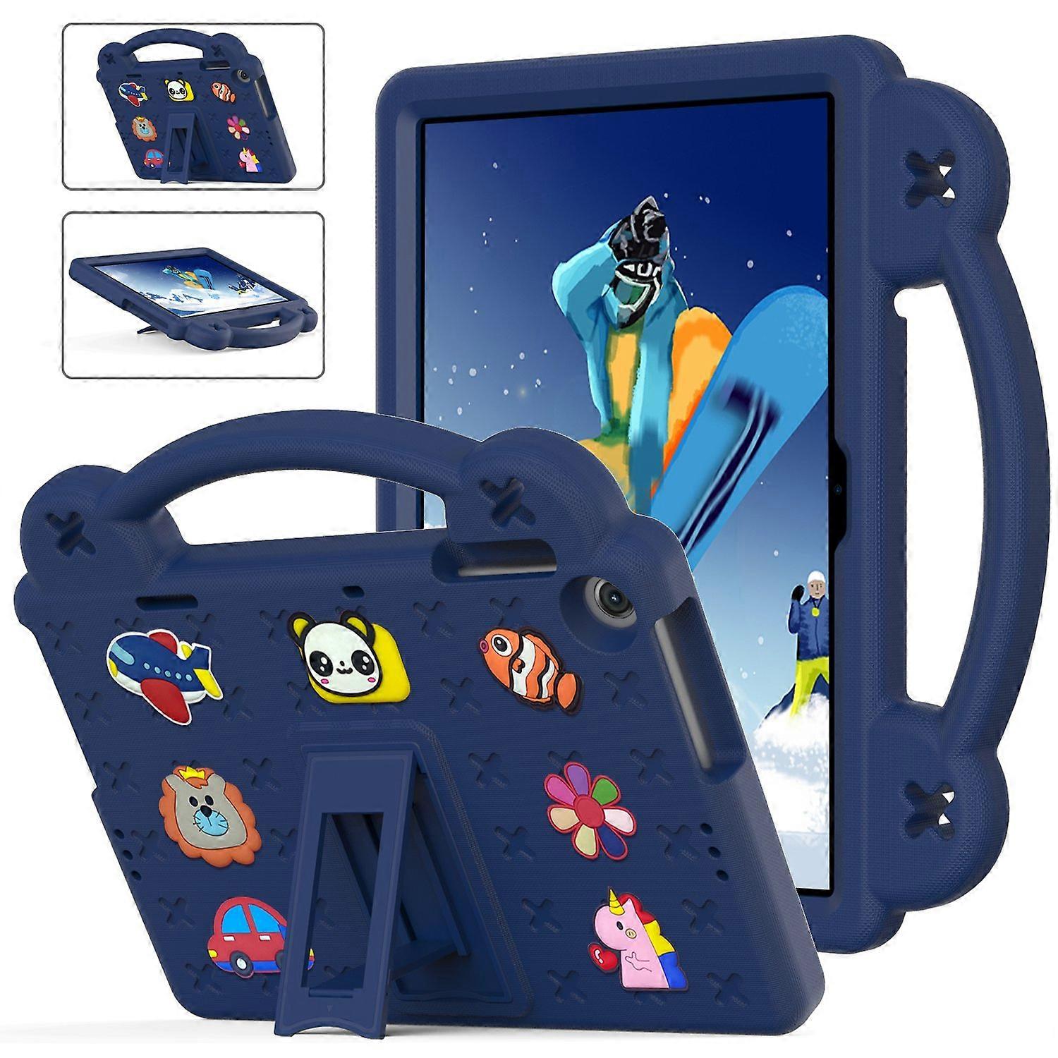 For Lenovo Tab M10 (Gen 3) TB-328FU TB-328XU EVA Case Protective Tablet Cover Portable Handle with K