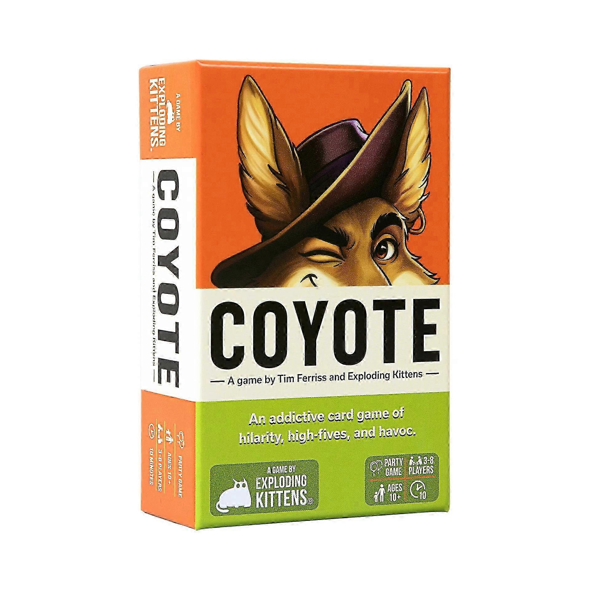2025 Coyote Party Game, Coyote Party Card Game, Meet the action-packed card game