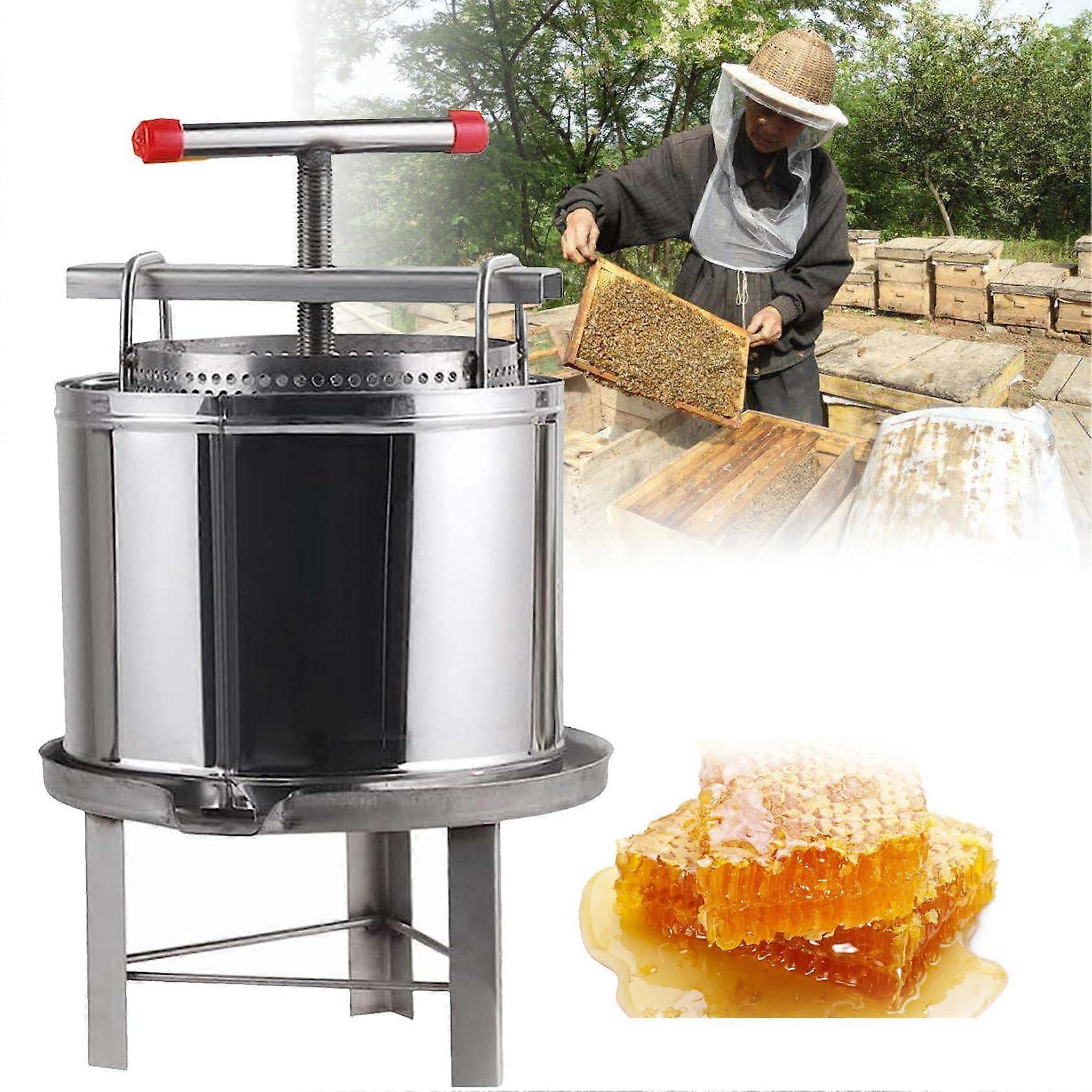 Manual Honey Press Extractor, Rotating Honey Extractor, Honey Press Machine, Commercial Household, Beekeeping, Agriculture, Beekeeping Tool