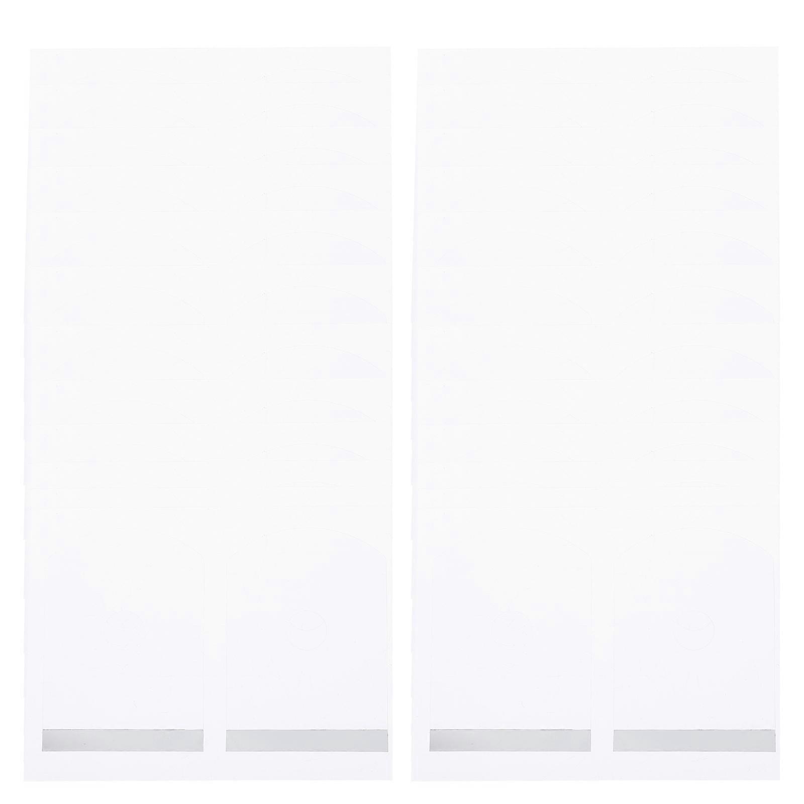 White PE Nonslip Stickers for Glasses Processing with Excellent Durability and Practicality 200pcs
