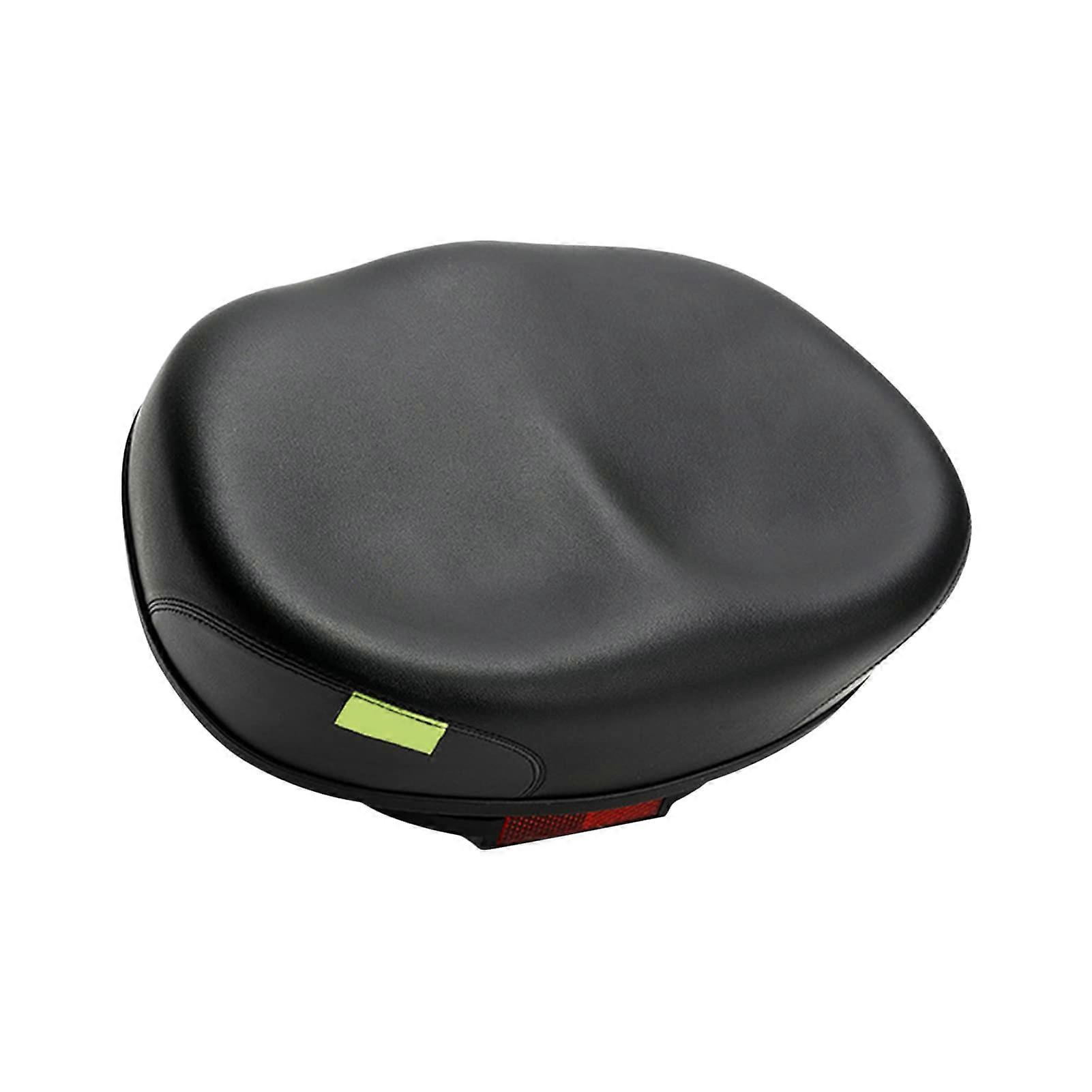 Facynseat Bicycle Saddle Ergonomic No-Nose Design, Wide Seat For Cyclists And Beginners, Gray