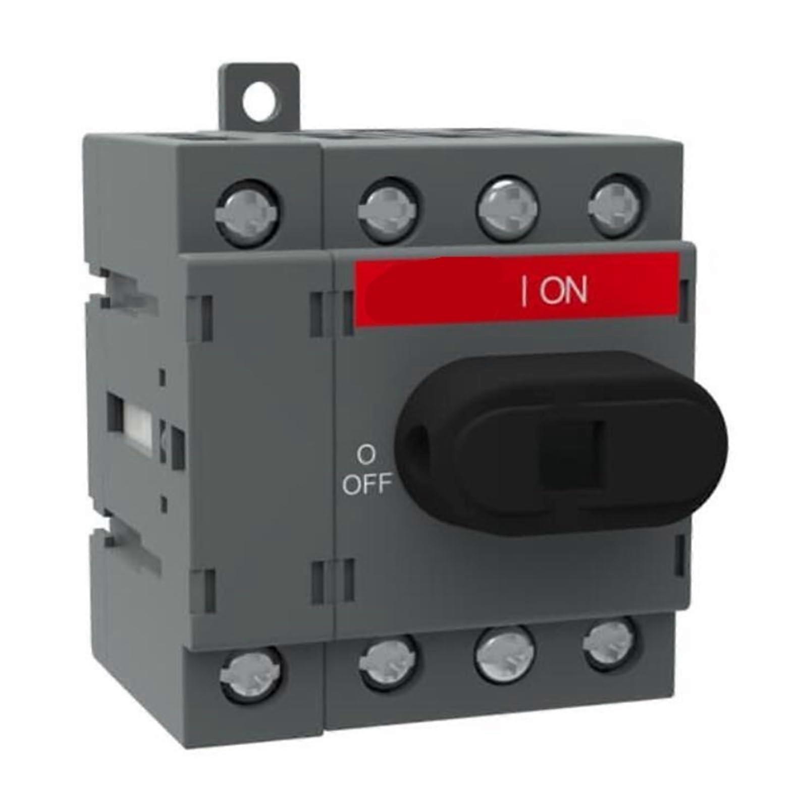 OT25F4N1 10136476 4P 25A Isolator Switch of the OT Series (16160A) 1SCA105055R1001 Ref: 4983